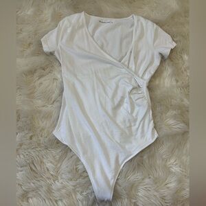 Abercrombie & Fitch White bodysuit